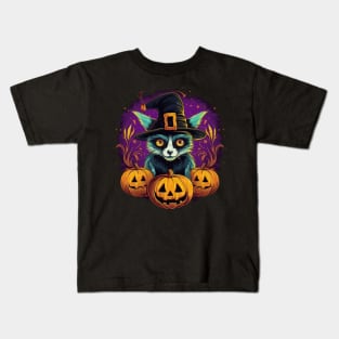 Lemur Halloween Kids T-Shirt